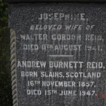 REID Andrew Burnett &amp; Ann Paterson -1912