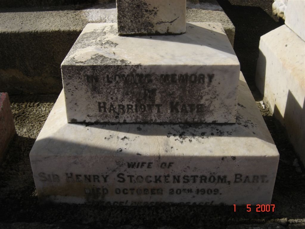 STOCKENSTROM Harriott Kate -1909