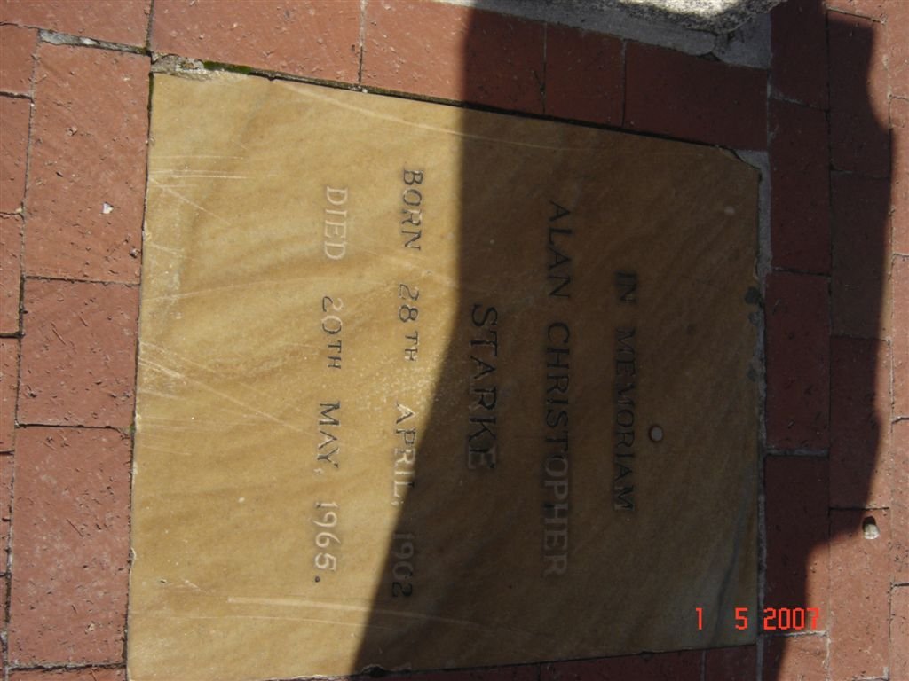 STARKE Alan Christopher 1902-1965