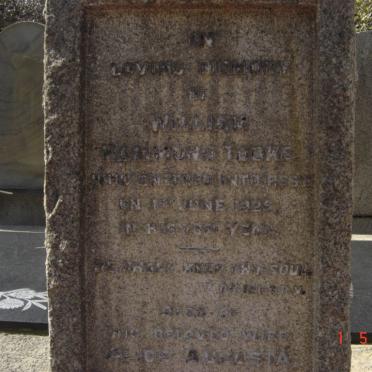 TOOKE William Hammond -1925 &amp; Alice Augusta -1944