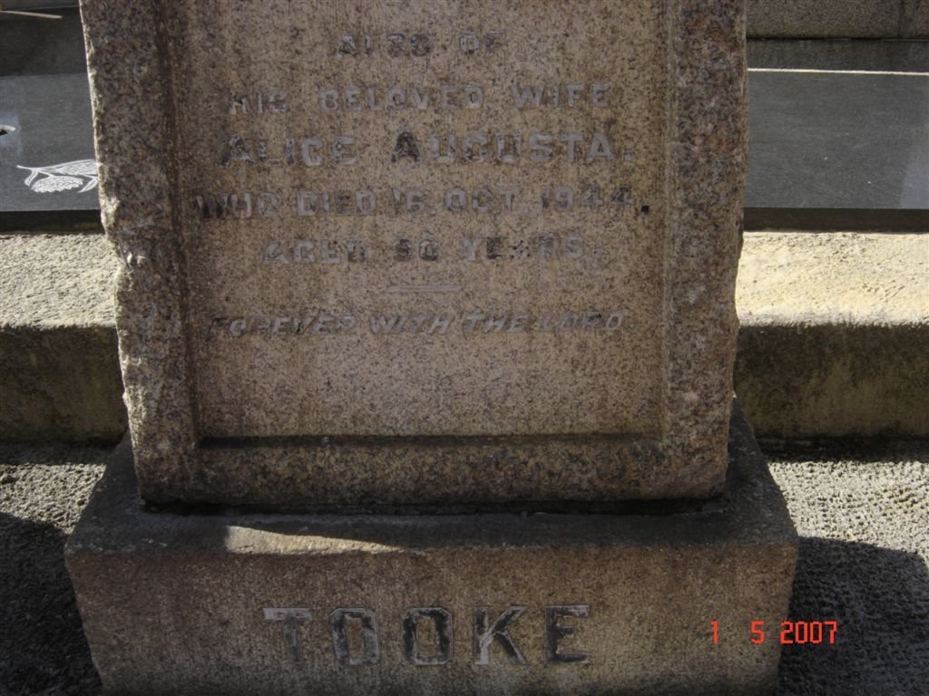 TOOKE Alice Augusta -1944
