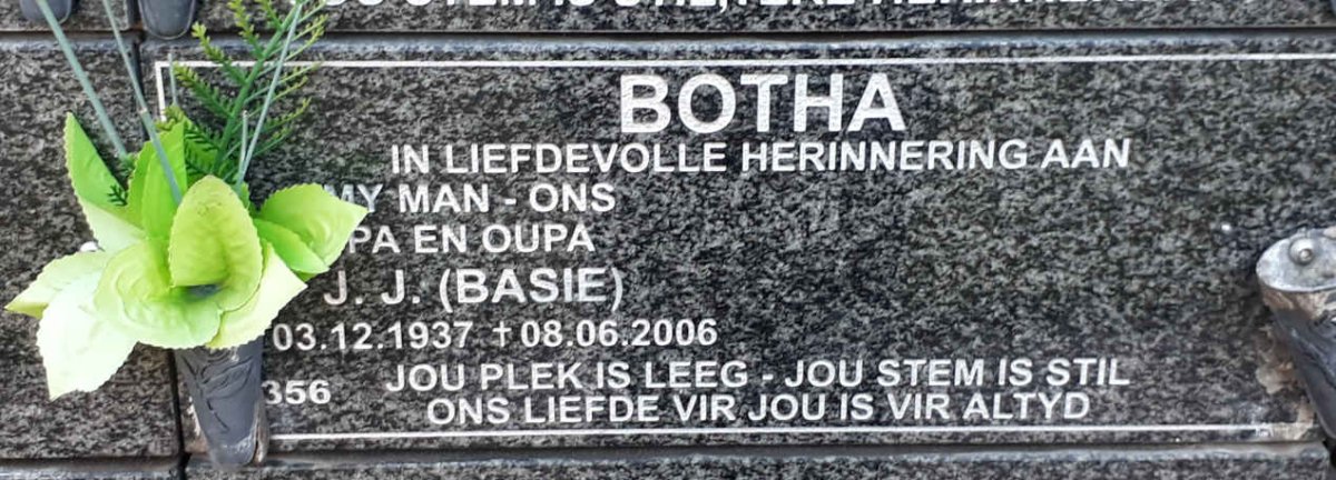 BOTHA J.J. 1937-2006