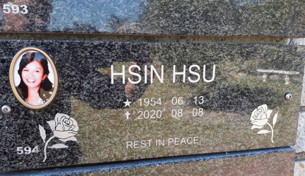HSU Hsin 1954-2020
