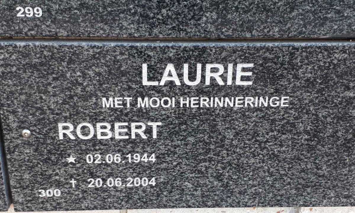 LAURIE Robert 1944-2004