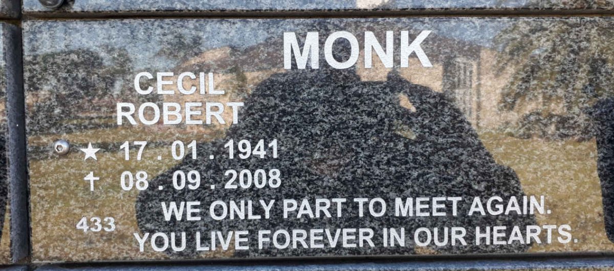 MONK Cecil Robert 1941-2008
