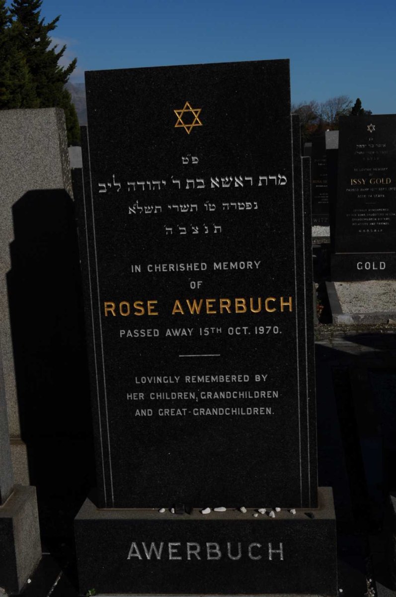 AWERBUCH Rose -1970