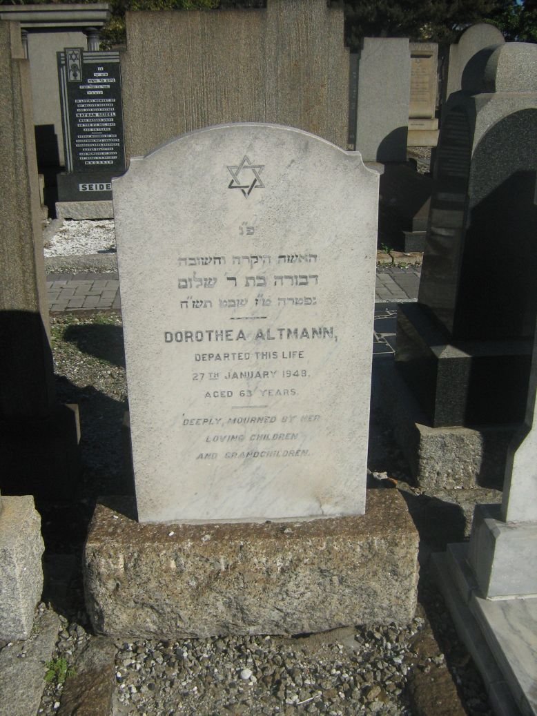 ALTMANN Dorothea -1948
