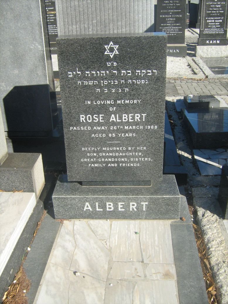 ALBERT Rose -1988