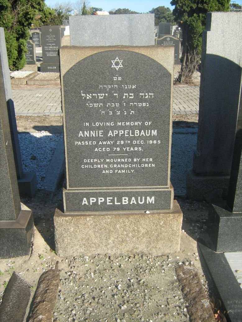 APPELBAUM Annie -1965