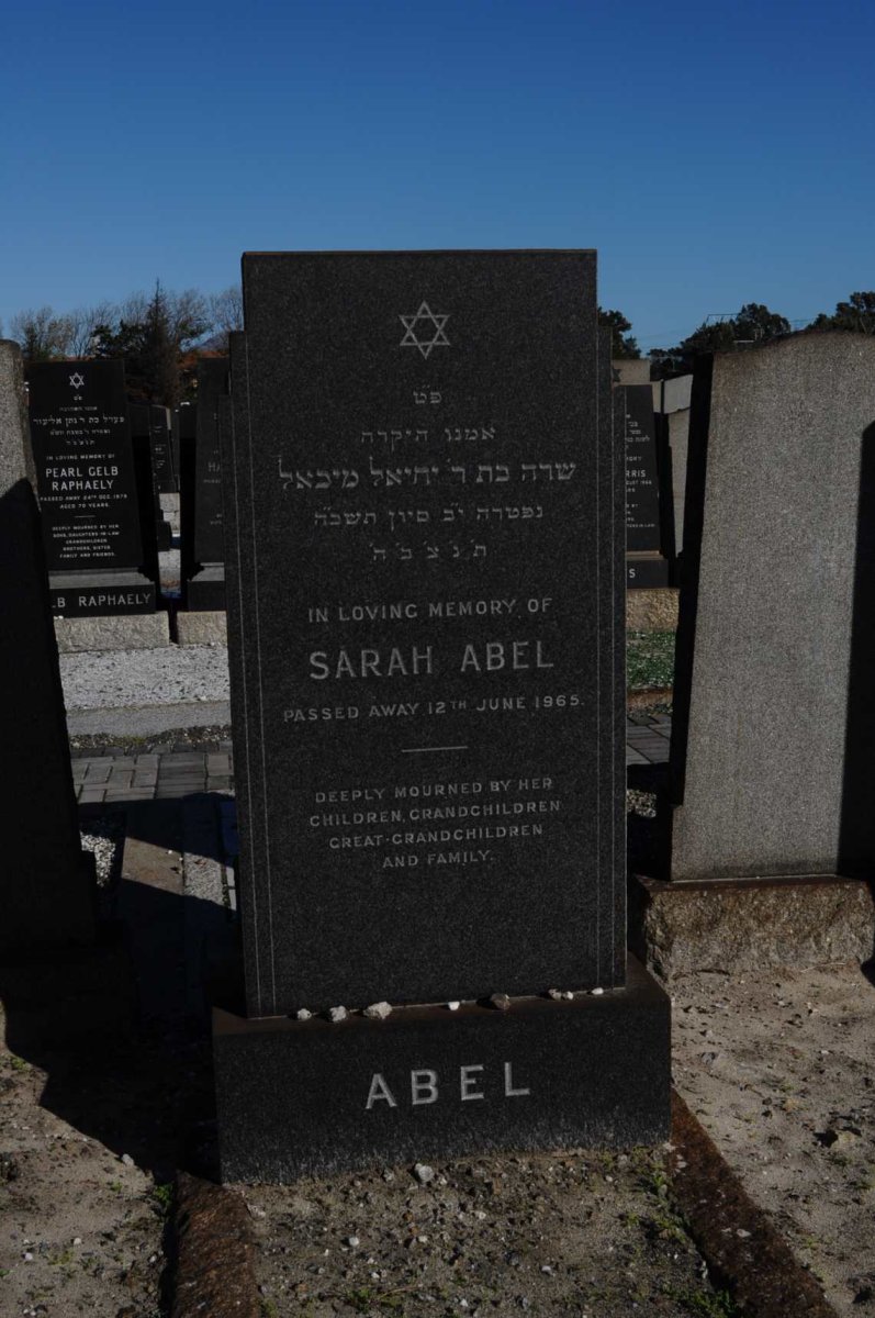 ABEL Sarah -1965