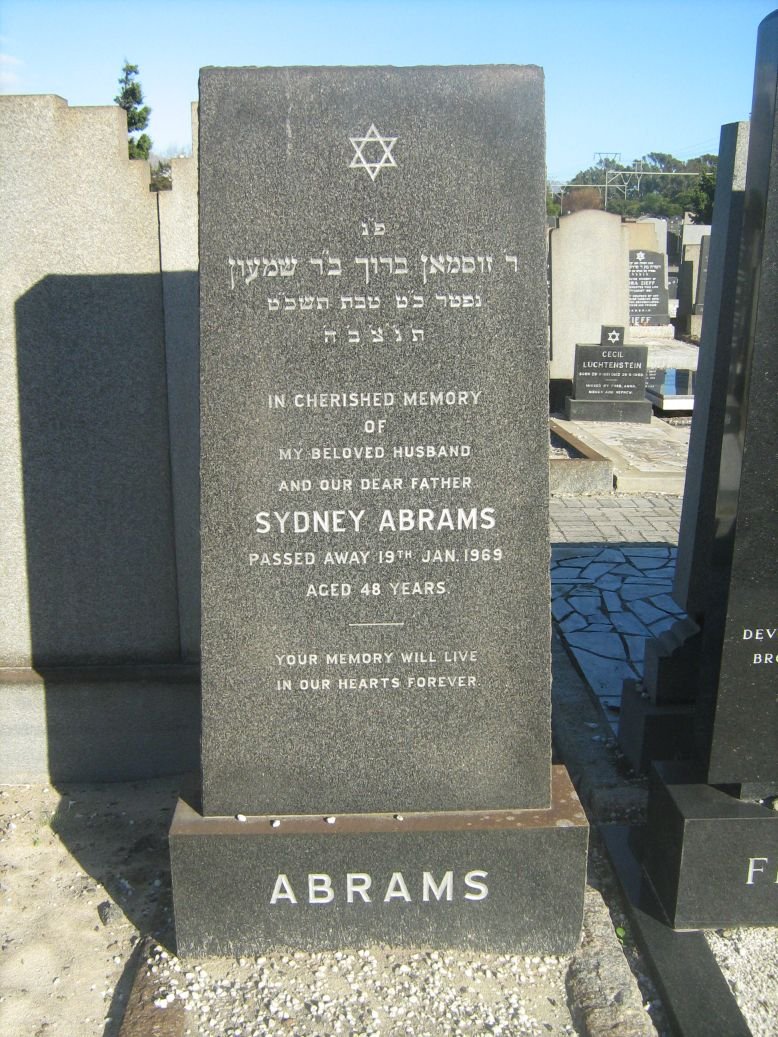ABRAMS Sydney -1969