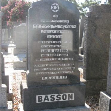 BASSON Louis -1952