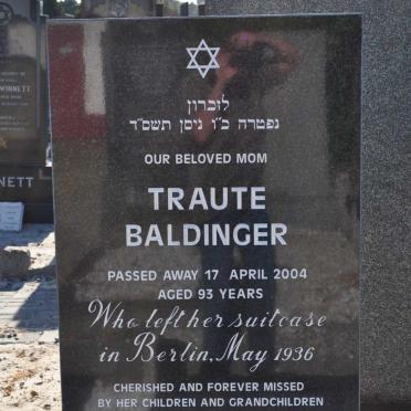 BALDINGER Traute -2004