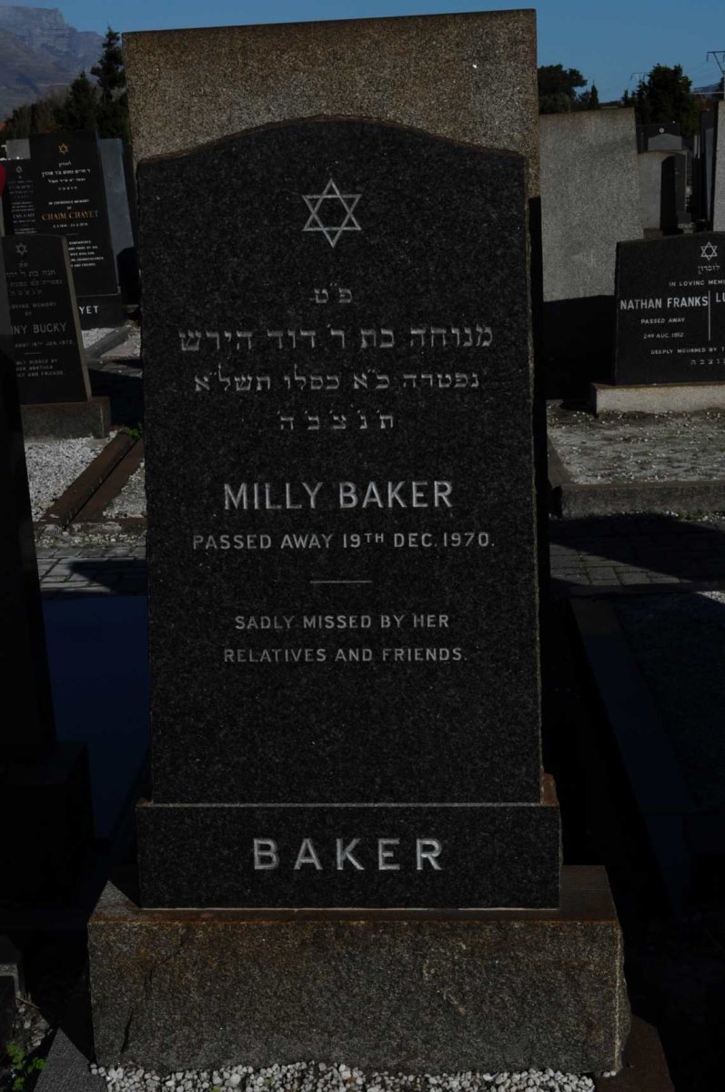 BAKER Milly -1970