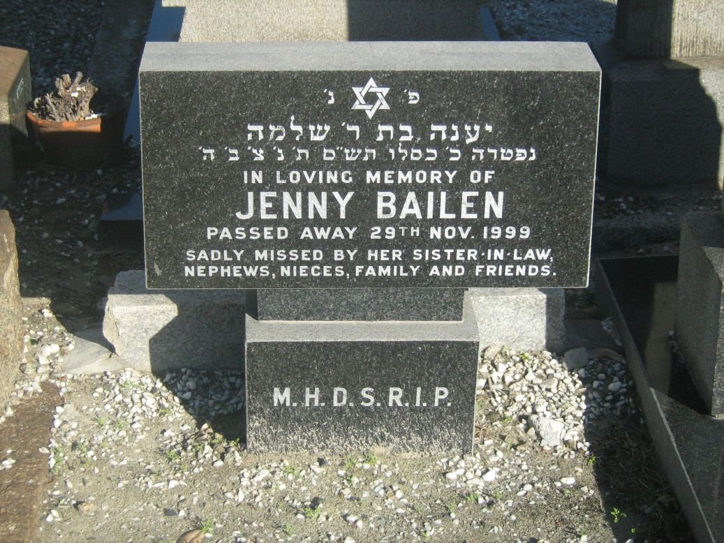 BAILEN Jenny -1999
