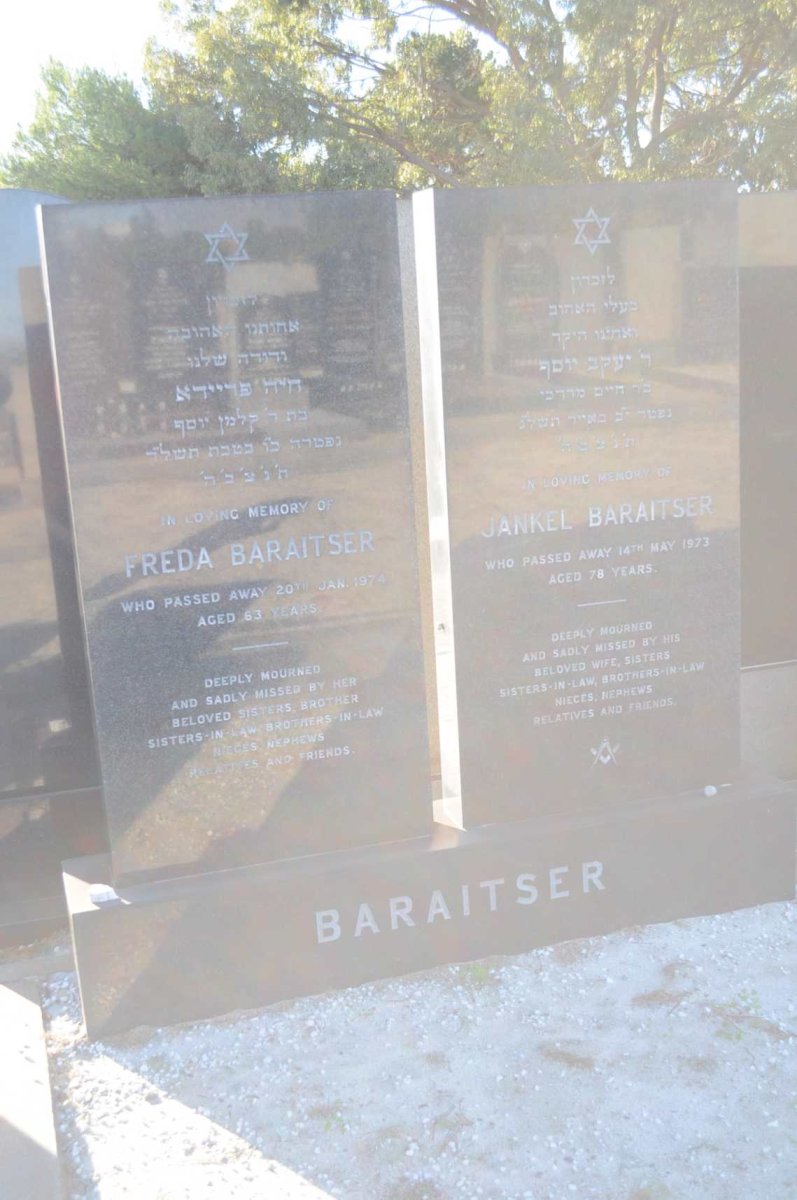 BARAITSER Jankel -1973 &amp; Freda -1974
