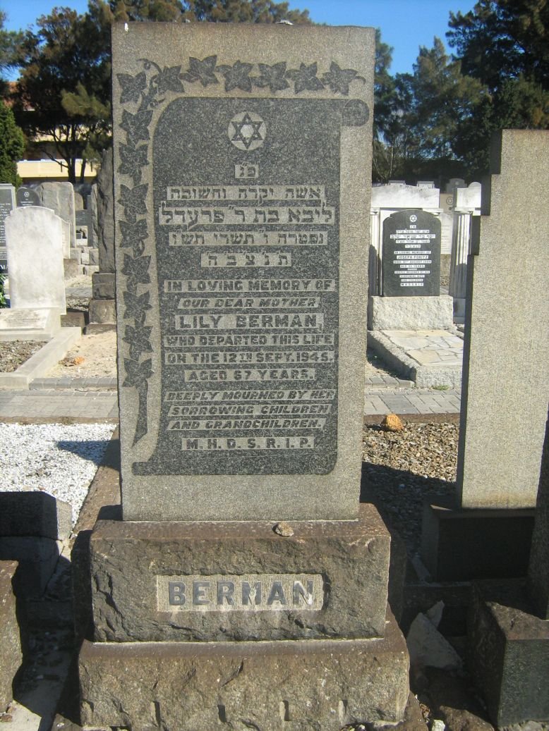 BERMAN Lily -1945