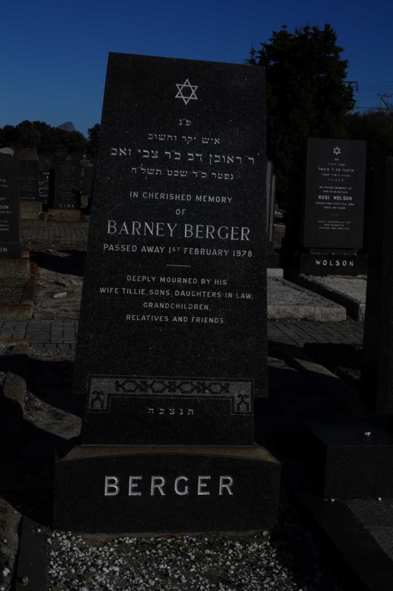 BERGER Barney -1978