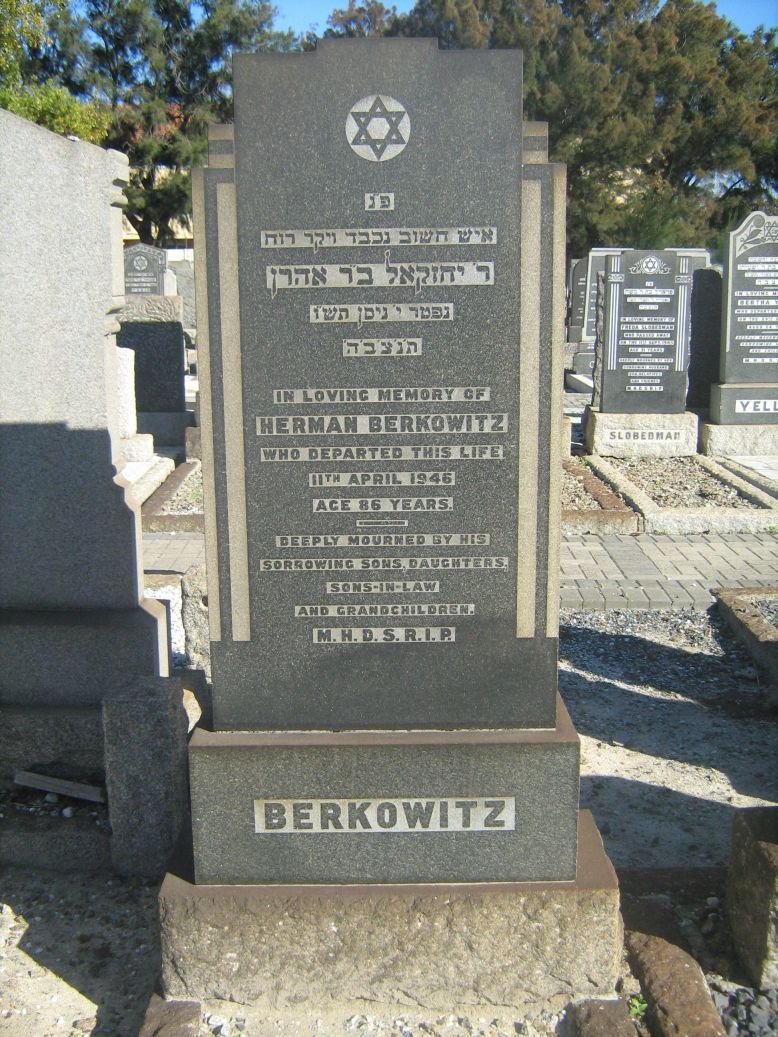 BERKOWITZ Herman -1946