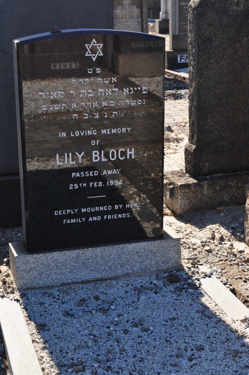 BLOCH Lily -1992