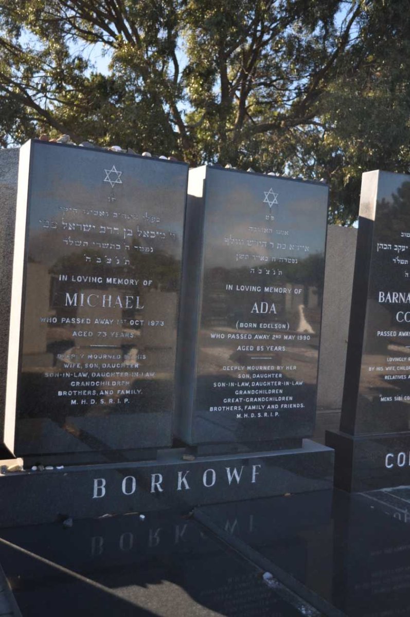 BORKOWF Michael -1973 &amp; Ada EDELSON -1990