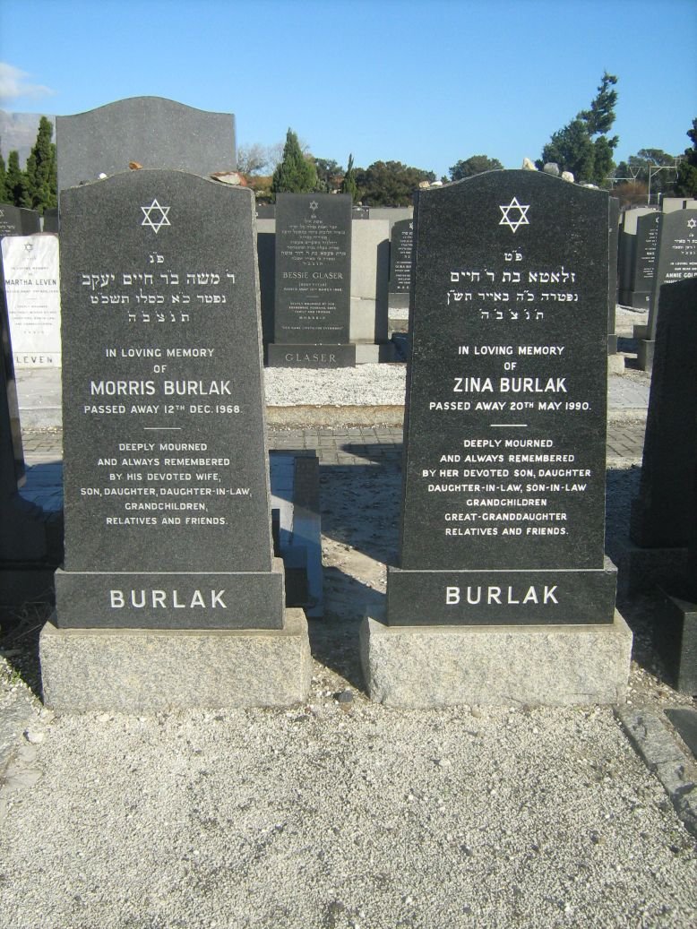 BURLAK Morris -1968 &amp; Zina -1990