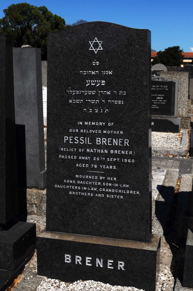 BRENER Pessil -1960