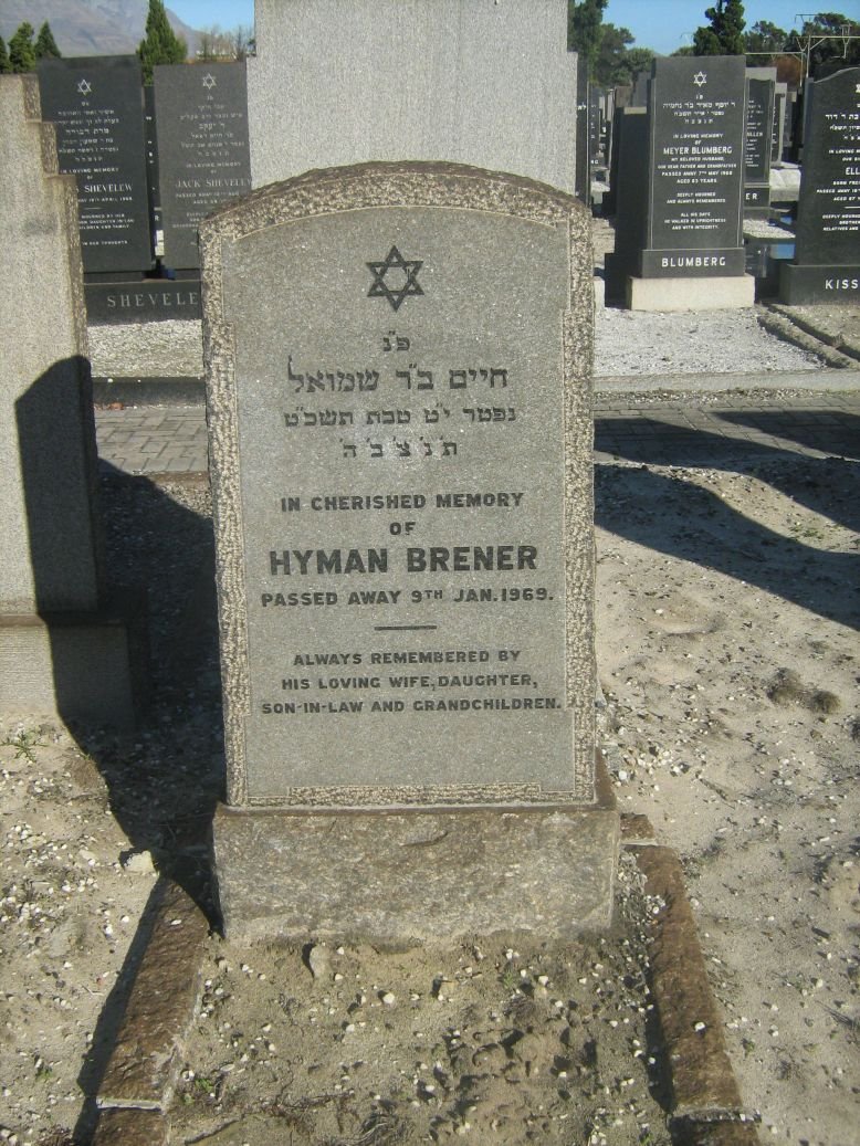 BRENER Hyman -1969