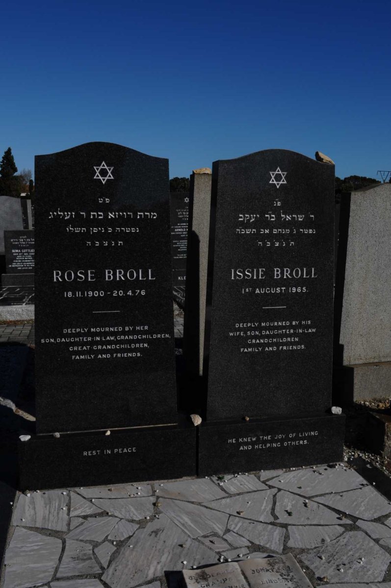 BROLL Issie -1965 &amp; Rose 1900-1976