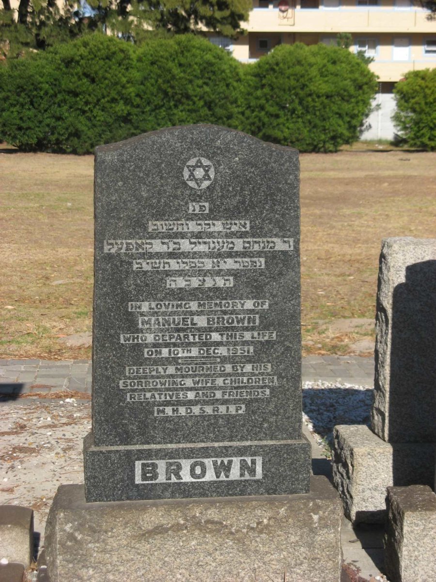 BROWN Manuel -1951