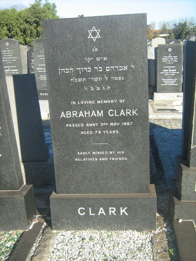 CLARK Abraham -1967