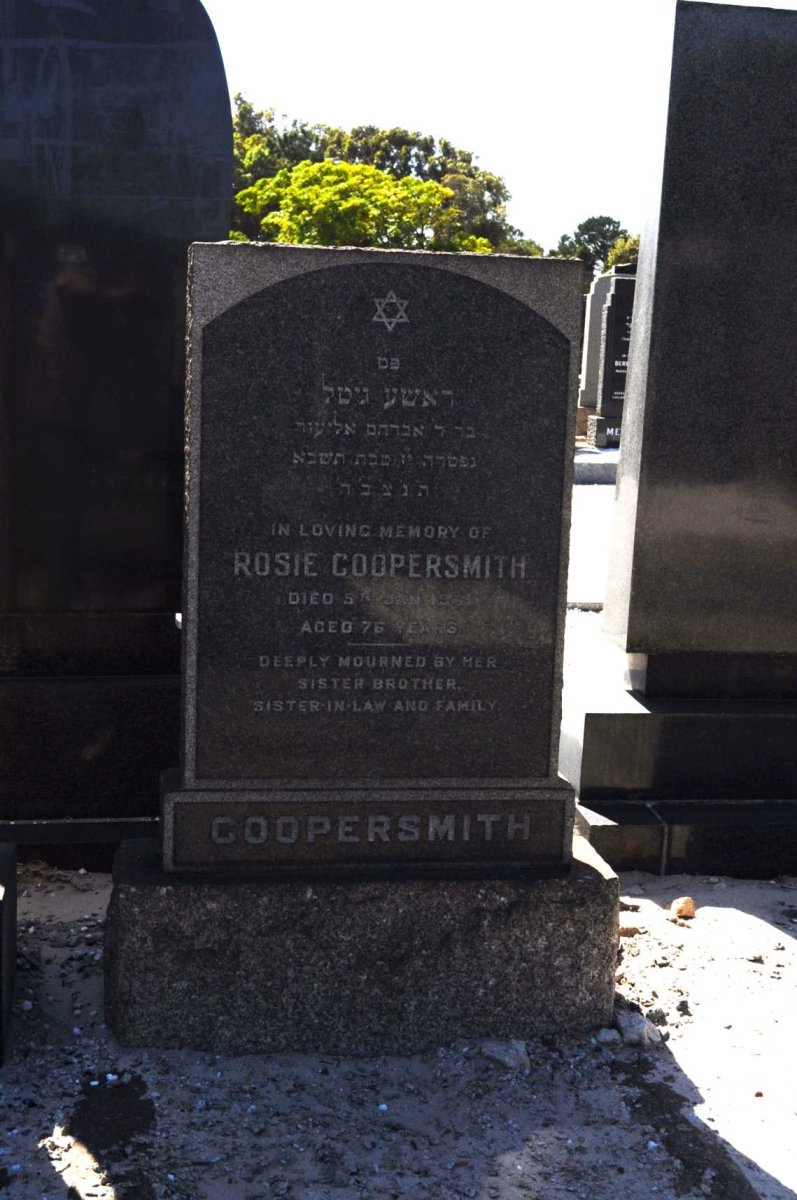 COOPERSMITH Rosie -196?
