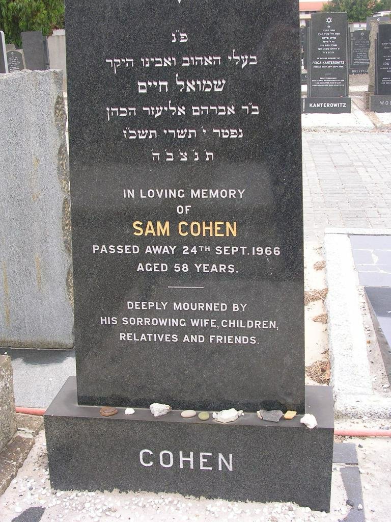 COHEN Sam -1966