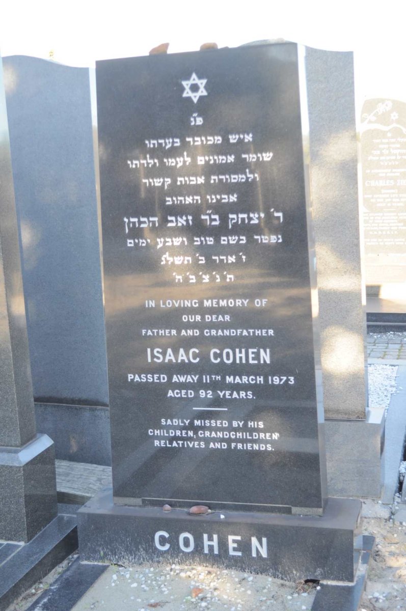 COHEN Isaac -1973
