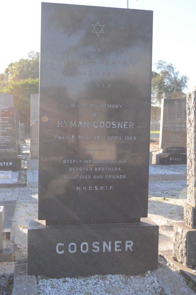 COOSNER Hyman -1969