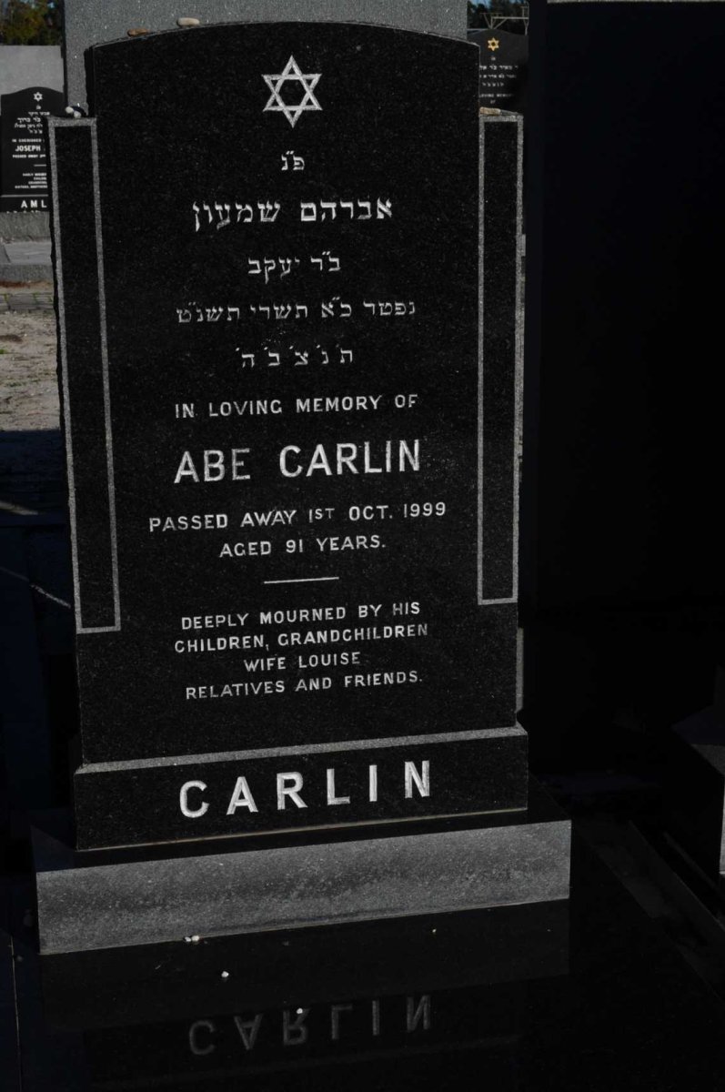 CARLIN Abe -1999