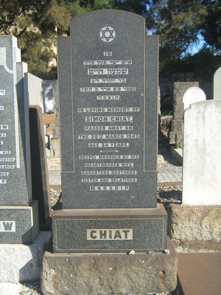 CHIAT Simon -1943