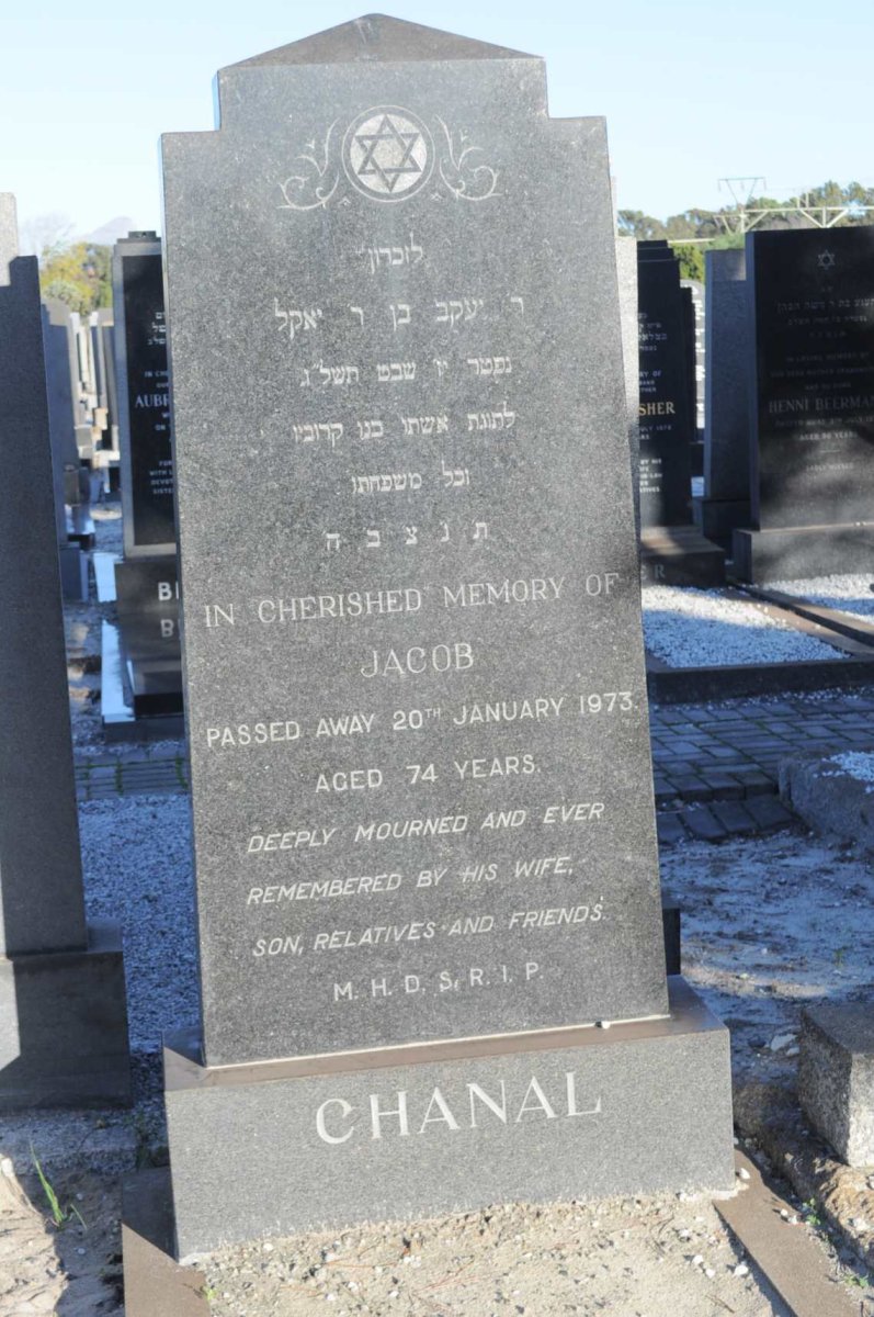 CHANAL Jacob -1973