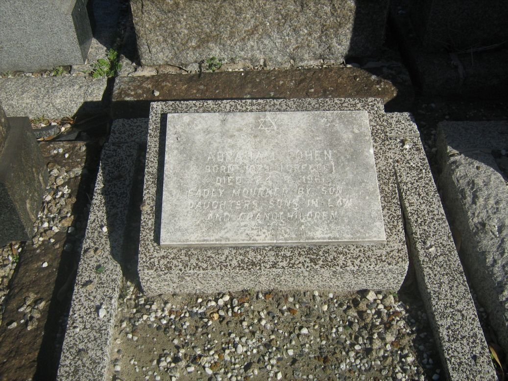 COHEN Abraham 1879-1961