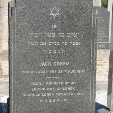 COHEN Jack -1957