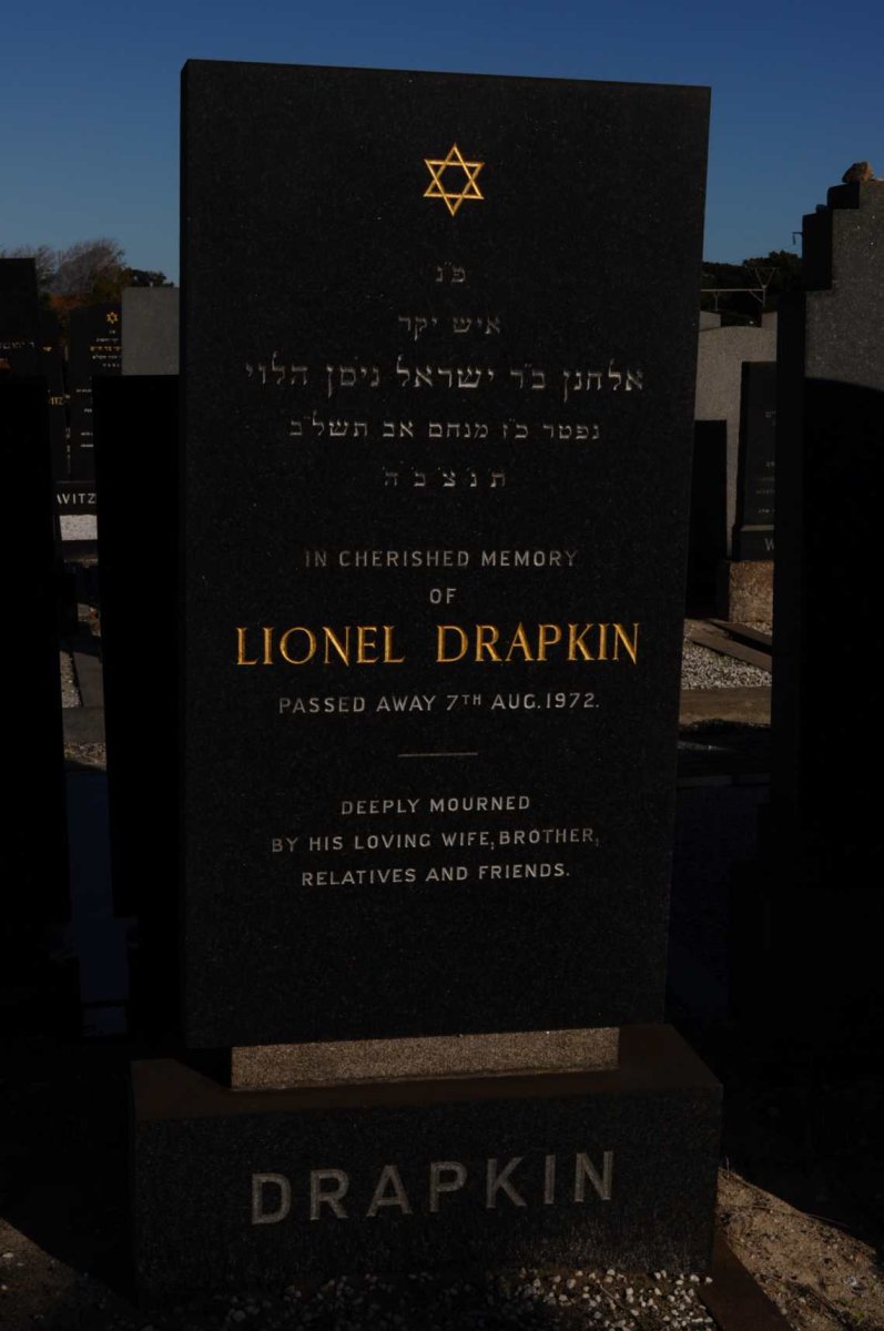 DRAPKIN Lionel -1972