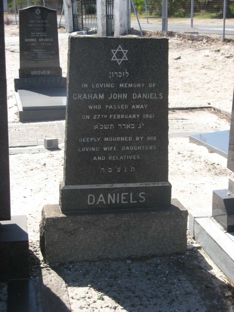 DANIELS Graham John -1961