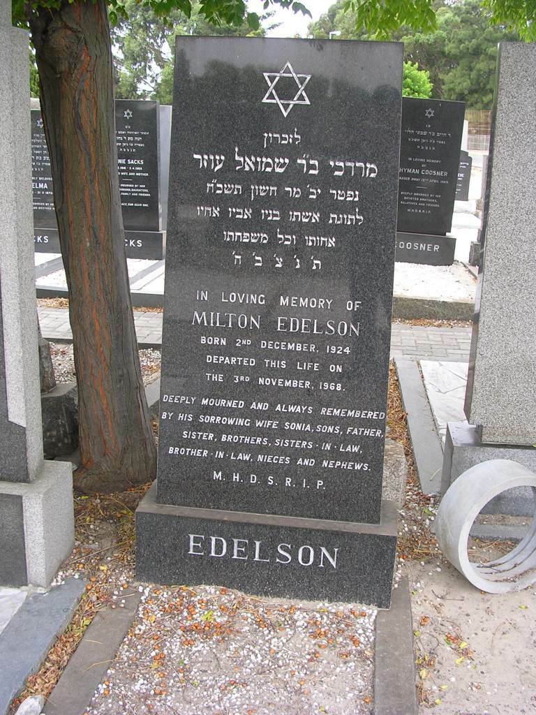 EDELSON Milton 1924-1968