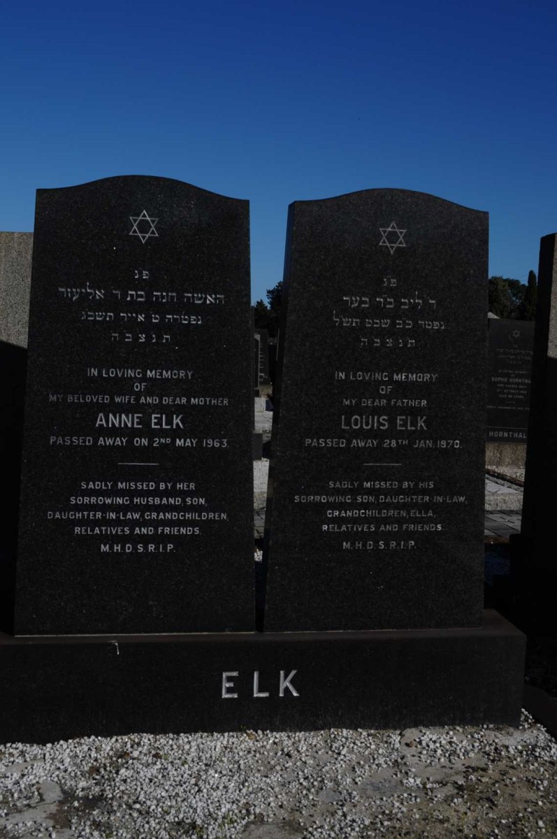 ELK Louis -1970 &amp; Anne -1963