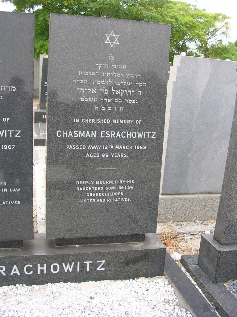 ESRACHOWITZ Chasman -1969