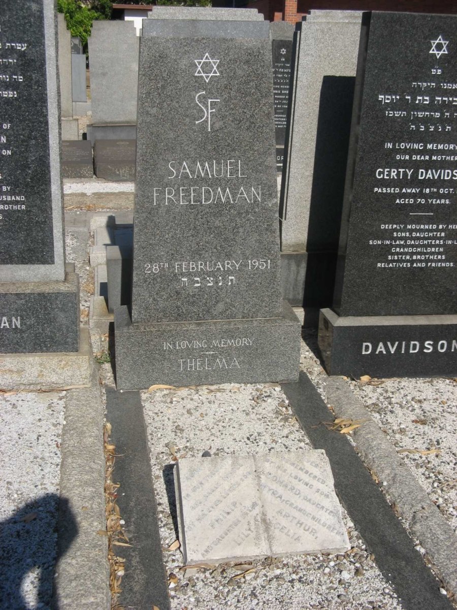 FRIEDMAN Samuel -1951