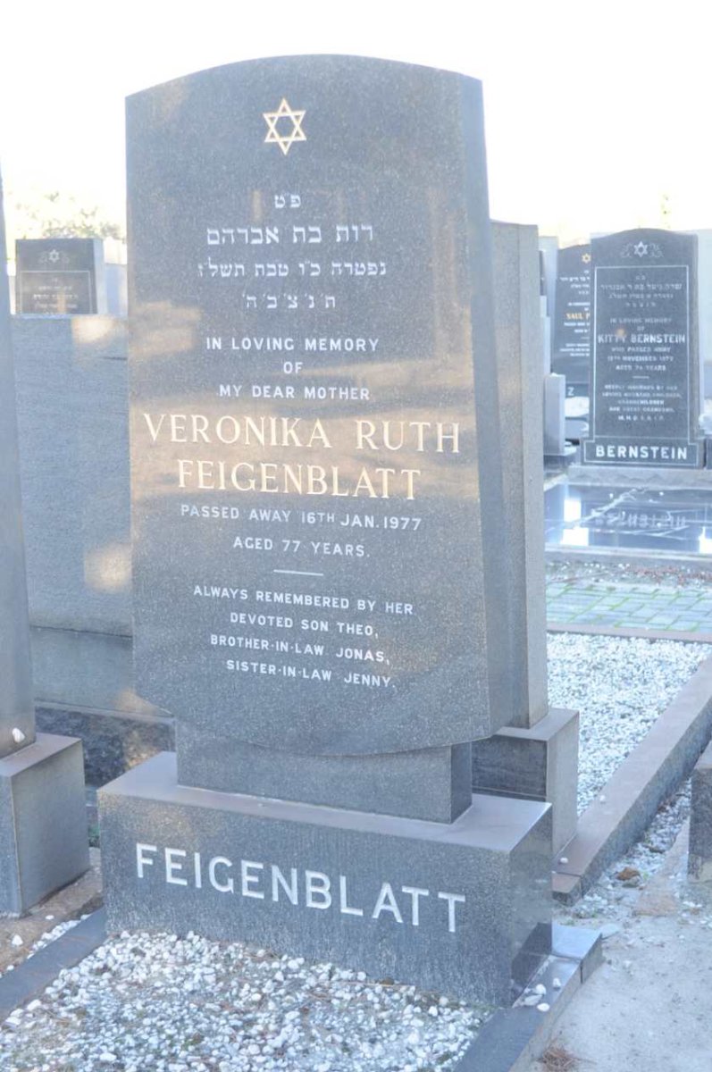 FEIGENBLATT Veronika Ruth -1977