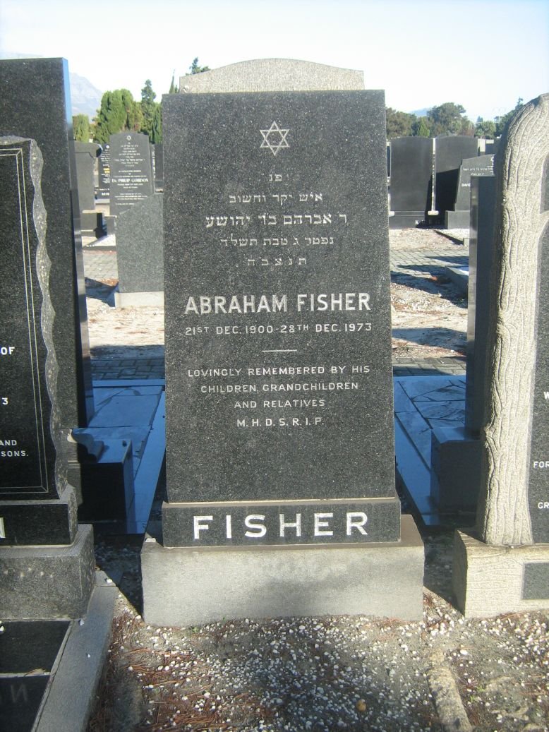 FISHER Abraham 1900-1973