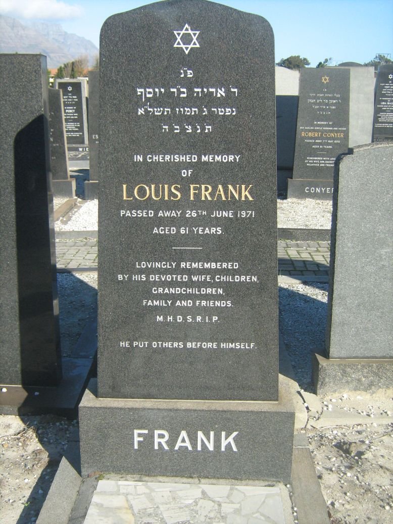 FRANK Louis -1971