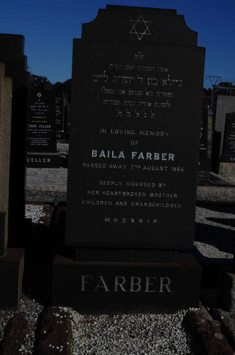FARBER Baila -1966